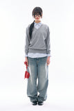 Lilia V-neck basic knit