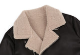 Fleece Mustang Jacket Brown