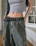 Reno D ring Color Dyeing Cargo Pants