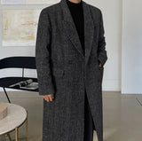 Max wool herringbone double coat