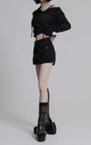 Shark shirring hood