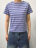 POP STRIPE HALF T