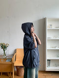 Hyoshi Summer Hood Short Sleeve Wind Jumper
