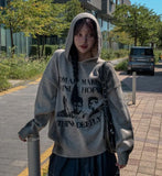 Komap Dirty Over Knit Hoodie