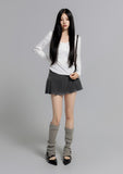 Scatter Pleated Skirt