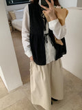 Dinku Banding Ribbon Long Skirt