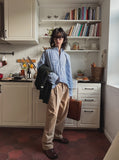 Phase Corduroy Pintuck Pants