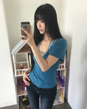 Miton Halter Short Sleeve T-shirt
