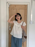 [unisex] Gyuden Nylon Banding Wide Pants