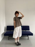 Kyudori Summer Cargo Banding Bermuda Pants