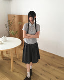 Willow see-through layered sleeveless shirt