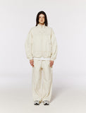 Double Stitch Wide Pants