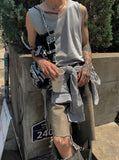 Jeep layered sleeveless