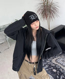 Leila Ribbed Crop Tube Top (with Cap)