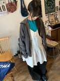 [unisex] Kuhan Hood Windbreaker Jumper
