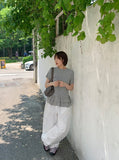 Sildes Summer Cargo Balloon Wide Pants