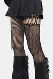 Unain Garterbelt Unbalanced Stockings