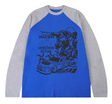 RACER Vintage Raglan Long Sleeve T-Shirt