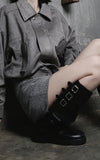 Silver Suede Jumper