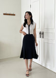 Deuelrin Mermaid Slit Skirt