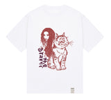 CAT GIRL Short Sleeve Tee