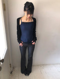 Pureble Open Long Sleeve Cardigan