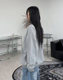 Poise over big pocket sweatshirt