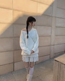 Menma Cozy Long Loose Fit Knit