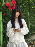 Rogu Frill Layered Mini Wrap Skirt