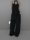 Betty Nylon Cargo Pants