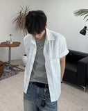 Tra Crop Nylon Short Sleeve Shirt