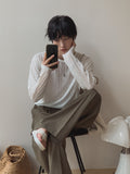 Kiku Ice Linen Two-Tuck Slacks