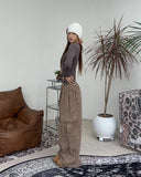Ines Brushed Long Sleeve Tee