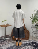 Matio Patch Bermuda Denim Pants