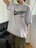 [unisex] Muho Printing Over Short Sleeve T-shirt