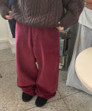 Honbi Corduroy Straight Pants