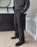 Bonnen Striped Flare Slacks