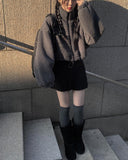 Dutch mini pleated skirt
