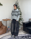 Repel Hairy Nodrick Crop Cardigan