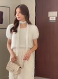 Andro Boucle Tie Knit Set