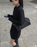 Cheese Cargo Mini Skirt