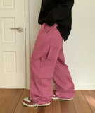 Bulkin brushed banding painter strap pants