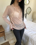 Nash Frill Long Sleeve T-shirt