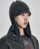 Washed Knit Trooper Hat