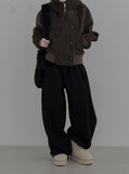 Basic Fleece Loose Fit Pants