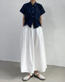 Tapt Big Pocket Crop Shirt