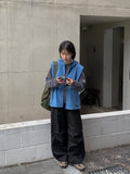 Benkyu Snap Parachute Banding Wide Pants