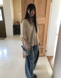 Tamami Balloon Wide Denim Pants