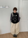 Stelline Star Color Matching Raglan Long Sleeve Tee