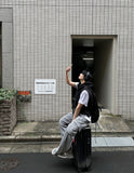 Pigment Balloon Stitch Cargo Denim Pants